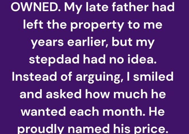 My Stepfather Tried to Charge Me Rent in My Own House