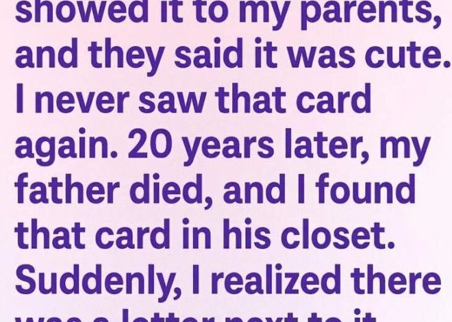 The Birthday Card Mystery That Revealed My Father’s Hidden Past