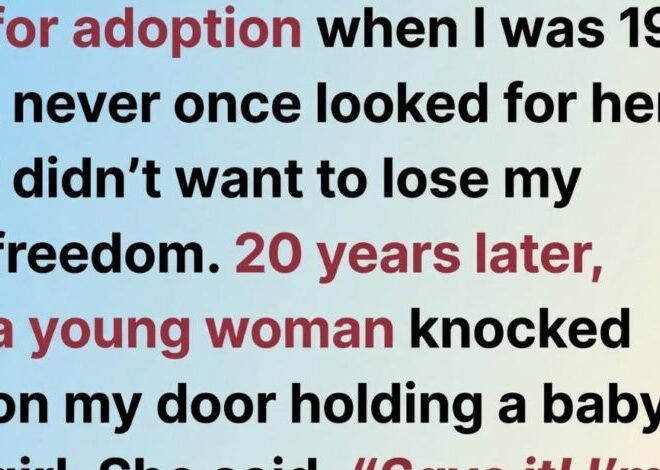 Twenty Years Ago, I Chose Freedom Over Raising My Daughter — Then She Returned with a Baby Who Needed Me