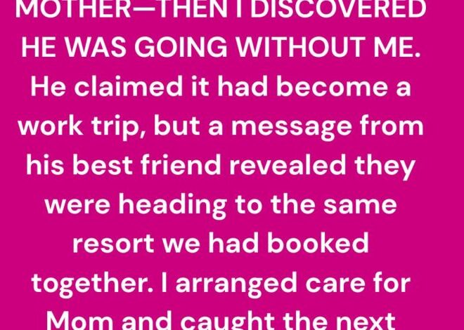 My Husband Lied About Canceling Our Vacation