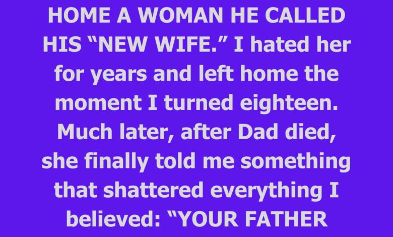My Dad’s “New Wife” Was Hiding the Truth for Years