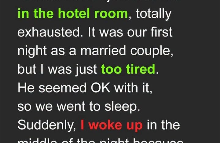 Our Wedding Night Took a Shocking Turn — A Secret Was Finally Revealed