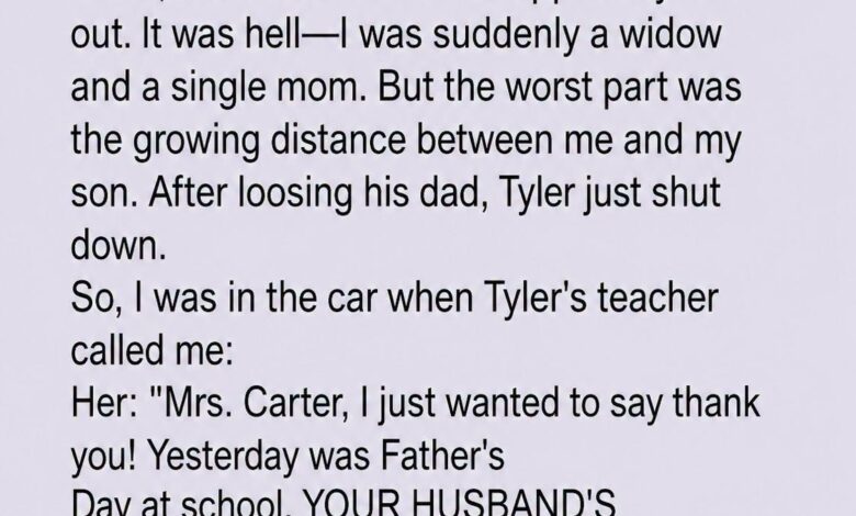 I Was Shocked When the Teacher Praised My Husband on Father’s Day—But I’m a Widow