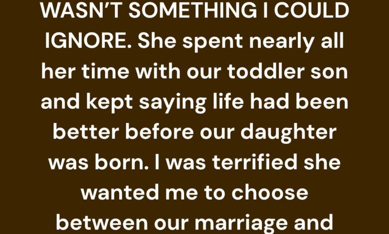 My Wife Said She Didn’t Want Our Daughter