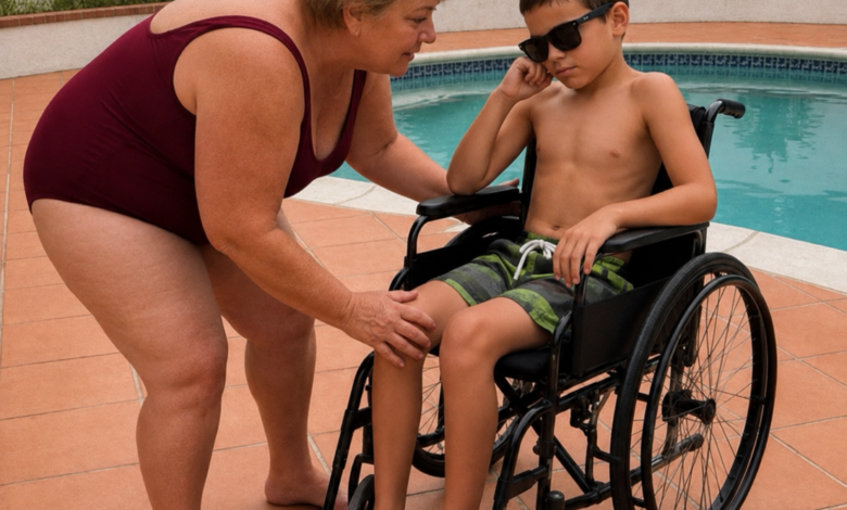 A Wealthy Neighbor Demanded I Move My Autistic Son, 12, From the Public Pool – One Call Changed How the Community Saw Her