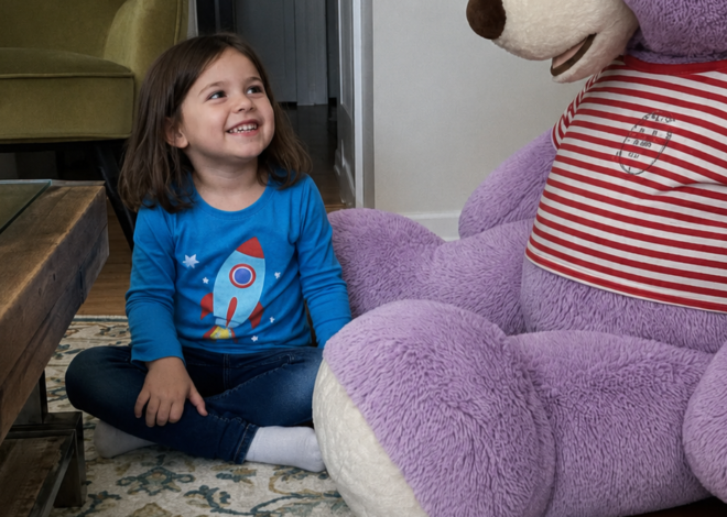 My Absent Ex-Husband Gave Our Daughter a Human-Sized Teddy Bear – When I Found Out What He Had Hidden Inside, I Went Pale