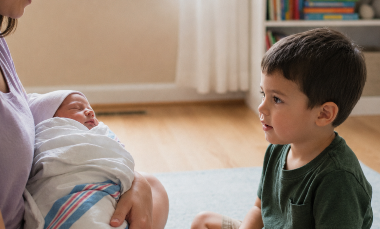My 5-Year-Old Son Looked at Our Newborn and Said, ‘That’s Not My Sister’ – I Thought He Was Jealous Until He Told Me What He Saw