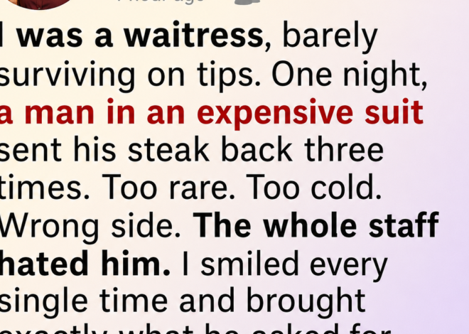 Three Times the Customer at Table 12 Sent Back His Steak — Under the Empty Tip Line He Left a Business Card That Opened the Door to Everything