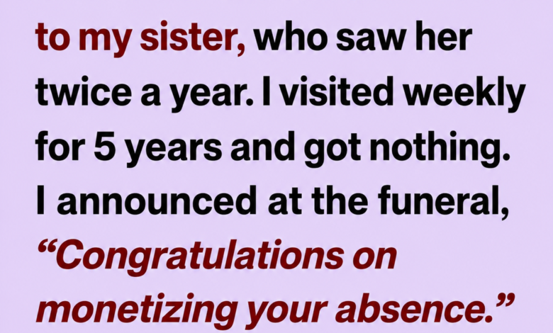 Everyone Thought My Sister Won the Inheritance Battle—Until Grandma’s Secret Letter Was Found