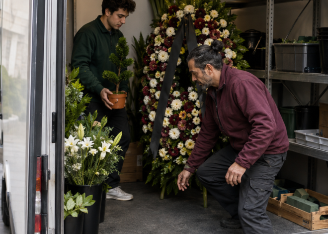A Funeral Wreath Arrived Instead of My Wedding Flowers – When I Called the Florist, She Swore I’d Personally Approved the Change That Morning
