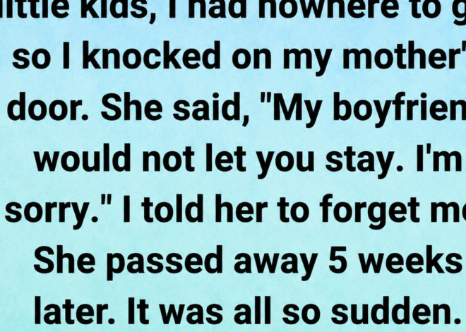 My Mother Kicked Me Out When I Was Homeless