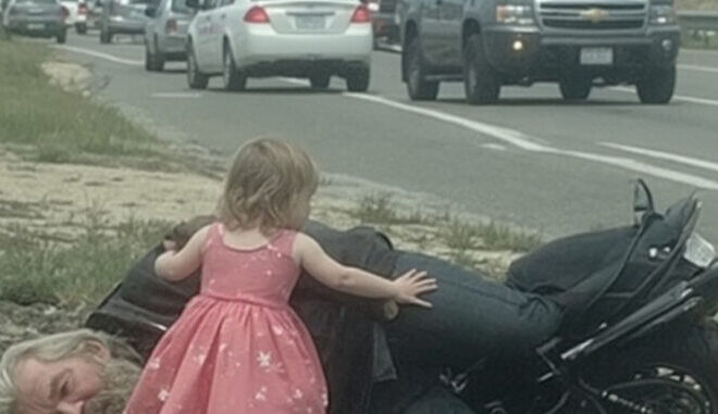 Little Girl In Princess Dress Saved Unconscious Stranger She Found In Ditch
