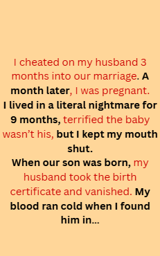 Three Months After the Wedding a Brief Mistake Led to a Pregnancy of Uncertainty and in the Hospital Hallway He Tore the DNA Results Apart Saying the Child Was His by Choice