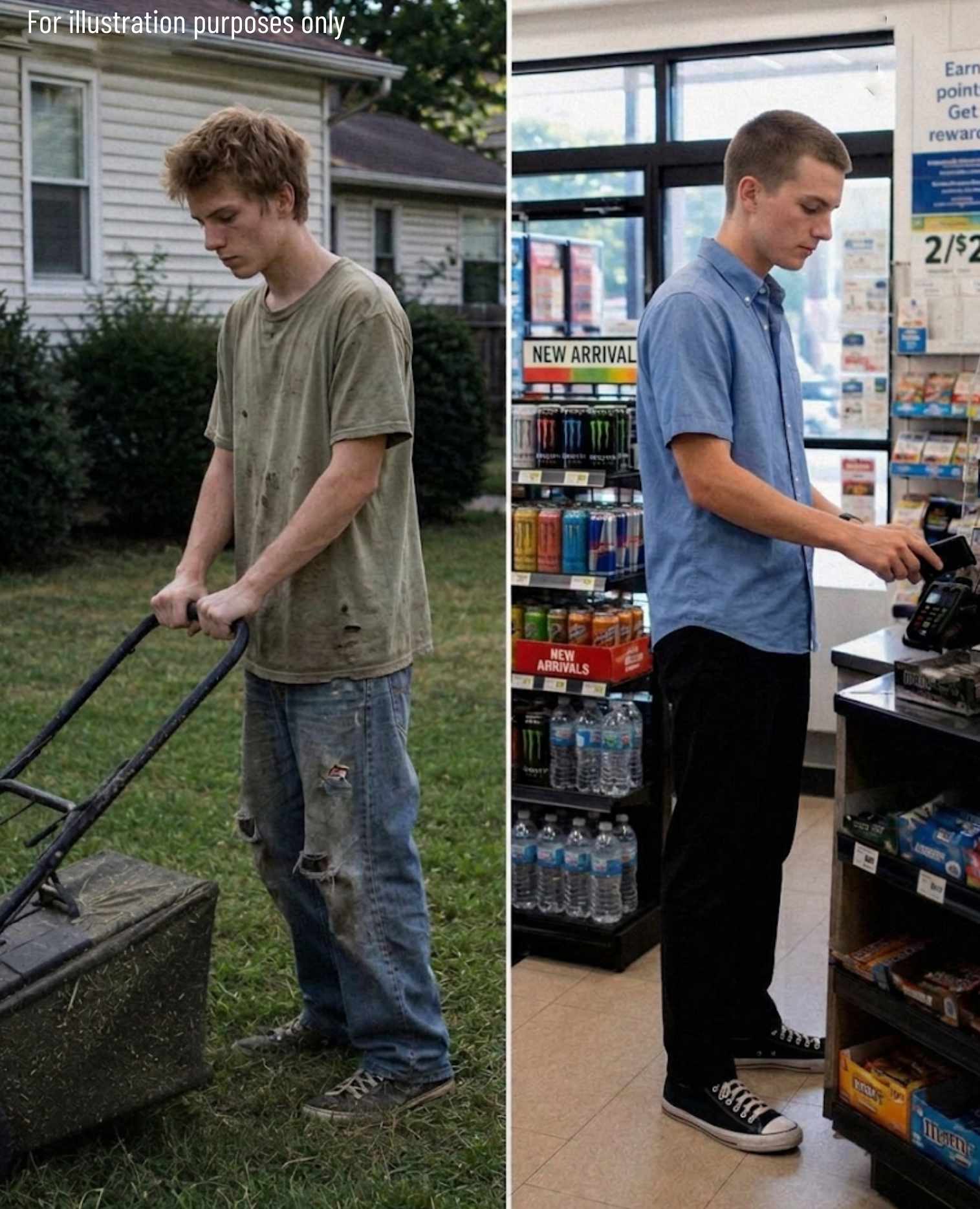 I Hired a Teen From a Trailer Park to Mow My Lawn — Weeks Later, I Caught Him Inside My Locked Garage, Then I Learned Why He Chose My Yard