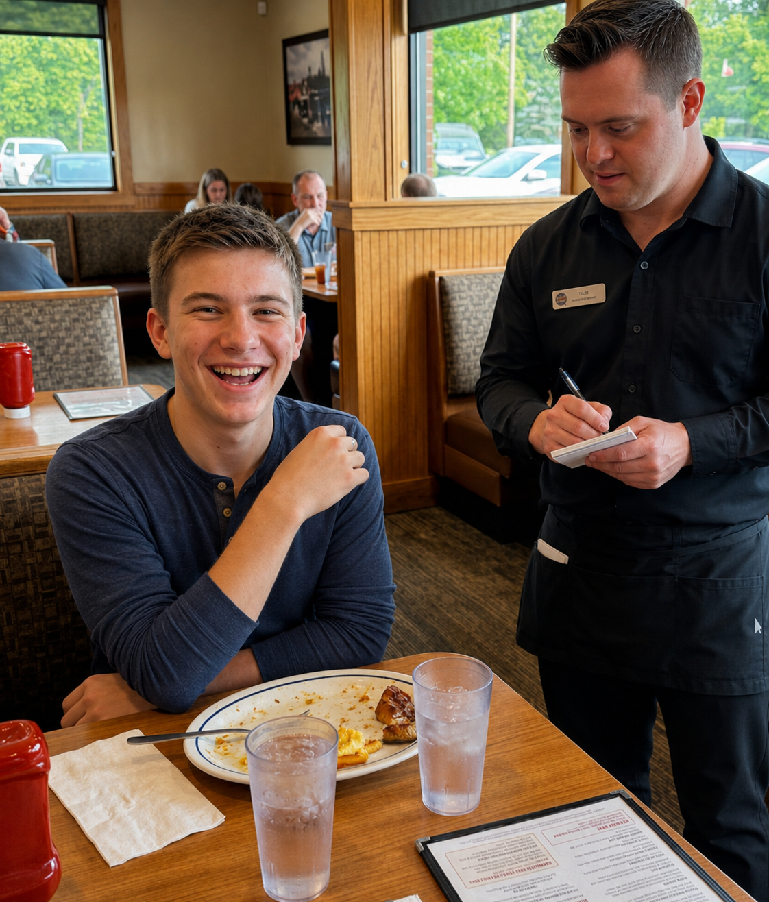 My Son Mocked Our Waiter—So I Finally Told Him the Story I Had Hidden for 20 Years