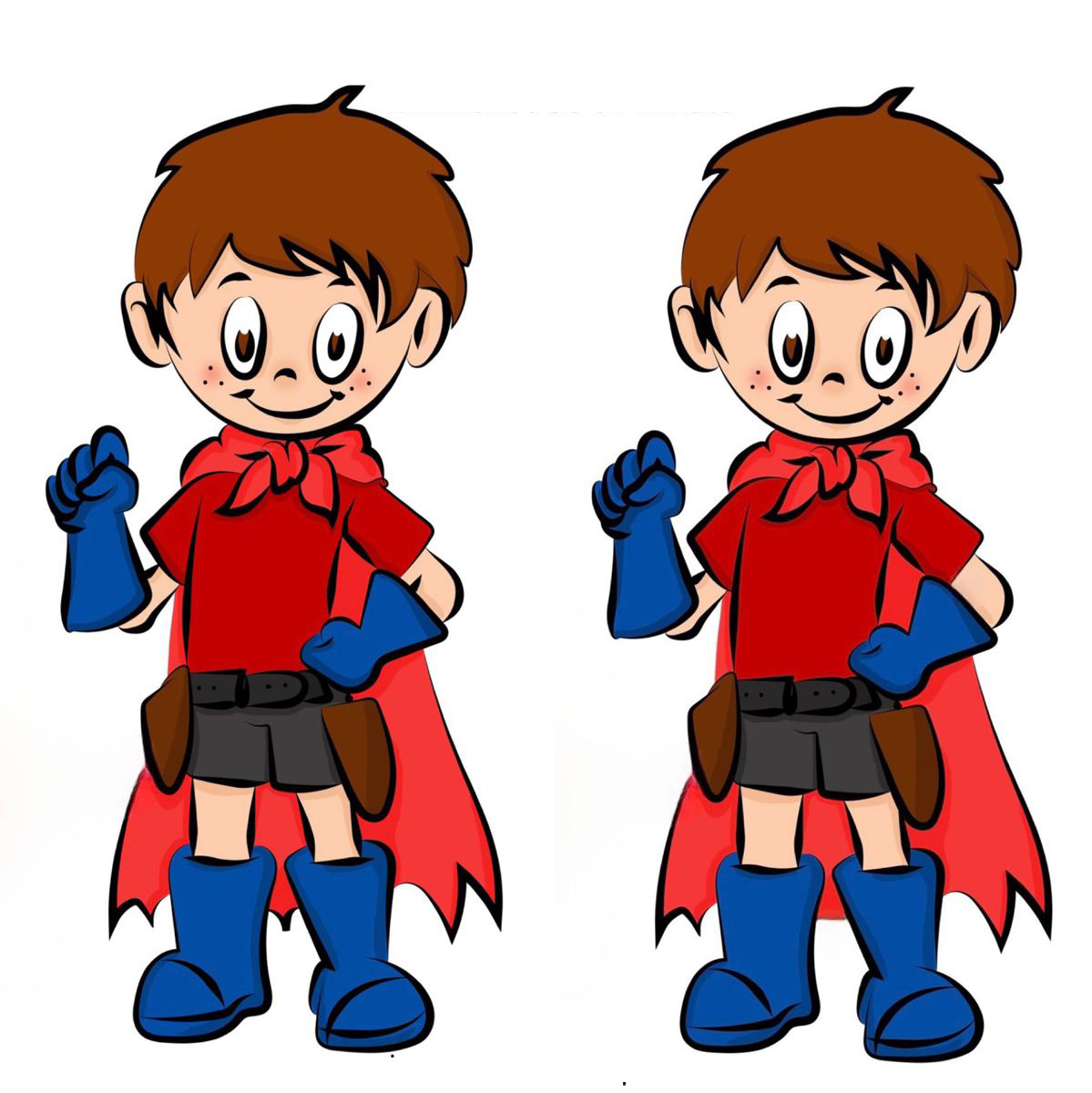 Spot the Difference: The Little Superhero Challenge!