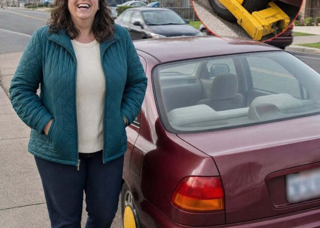 My Neighbor Booted My Car, Claiming, “That Rusty Old Thing Ruins My View” – She Had No Idea What I Was About to Do