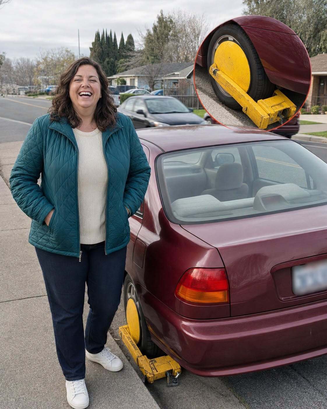 My Neighbor Booted My Car, Claiming, “That Rusty Old Thing Ruins My View” – She Had No Idea What I Was About to Do