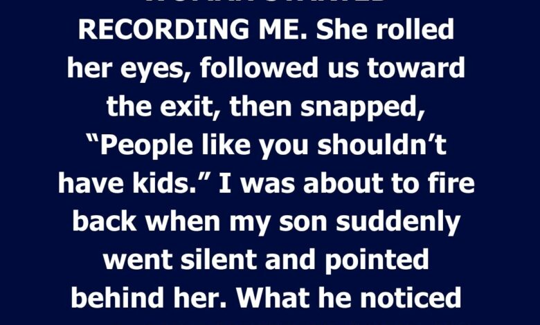 The Stranger Who Filmed Me and My Crying Son