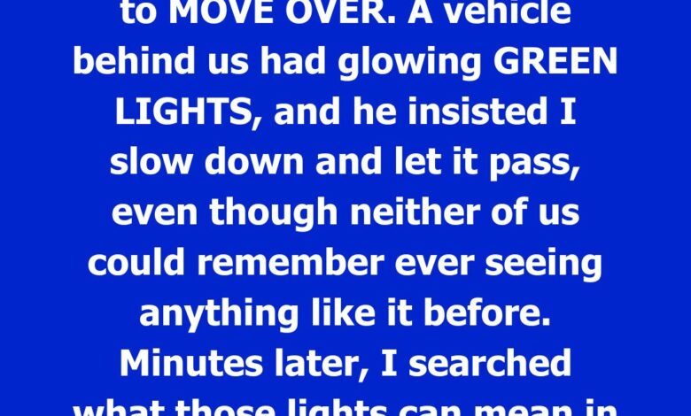 The Green Lights We Had Never Seen Before