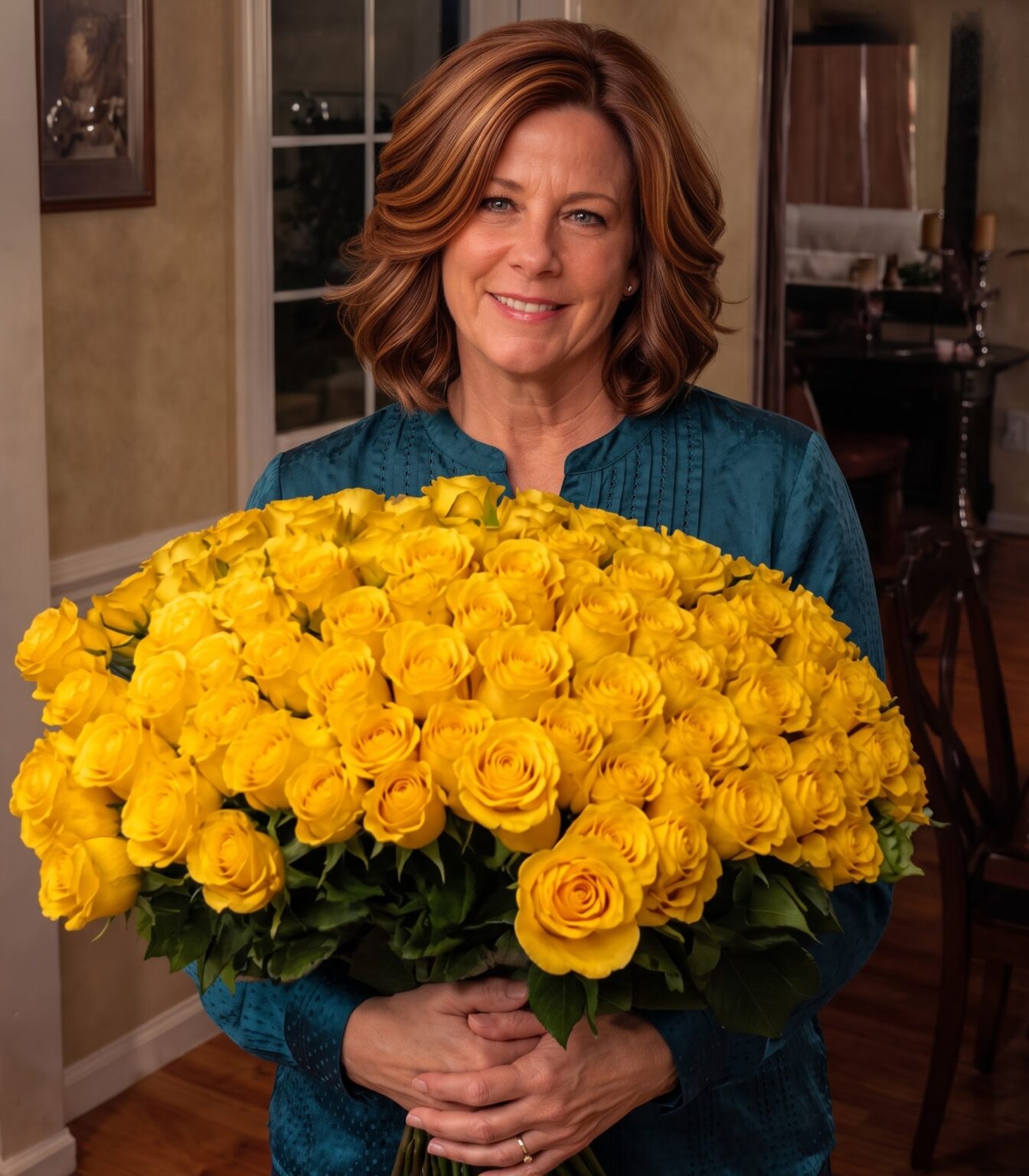 I Received 100 Yellow Roses While My Husband Was Supposedly Out of Town—Then I Found Three Marked in Red and Called the Police