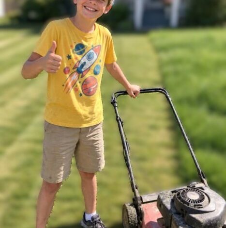 My 12-Year-Old Son Spent the Summer Mowing Lawns for Elderly Neighbors for Free – After His Last Job, Two Patrol Cars Pulled up Outside Our House, and What Happened Next Made My Hands Shake