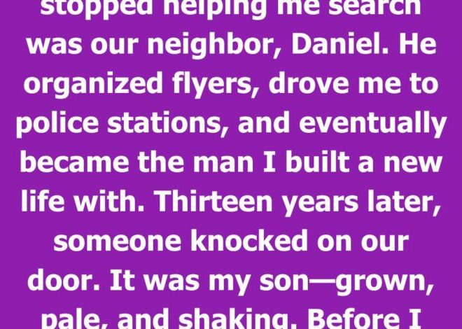 The Man My Missing Son Recognized