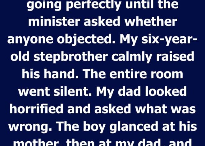 The Little Boy Who Stopped the Wedding