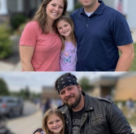 My Husband Disliked That Our Biker Neighbor Started Walking Our Little Daughter Home from School – Then Her Teacher Called Me and Said, ‘It’s About the Man Who Picks Her Up’