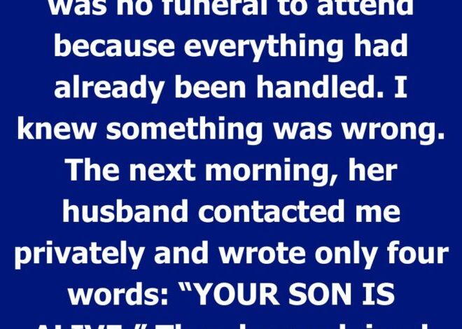 The Truth Behind My Ex-Wife’s Phone Call