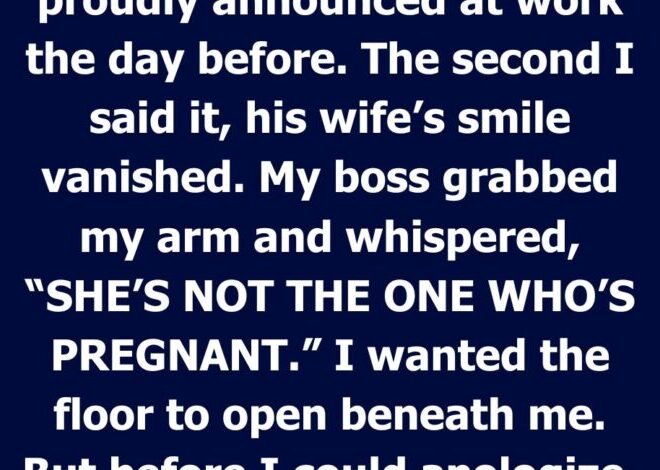 The Congratulations That Exposed a Secret