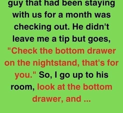 The Drawer Surprise