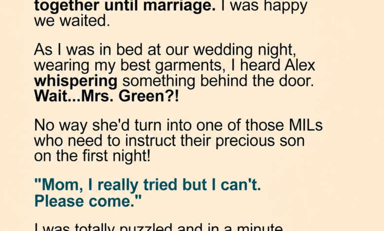 UNVEILING MY HUSBAND’S SECRET ON OUR WEDDING NIGHT
