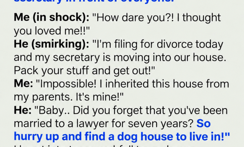 Husband Cheats on Wife With Secretary, Then Karma Hits Him Back