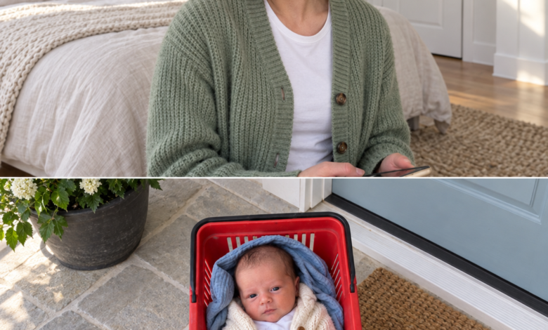I Found a Baby Wrapped in My Missing Daughter’s Denim Jacket on My Porch – The Chilling Note I Pulled from the Pocket Made My Hands Start Shaking