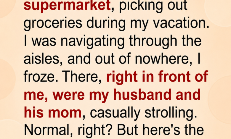 Woman Loses Husband in Plane Crash, Years Later Meets Him and His Mother by Coincidence in a Store