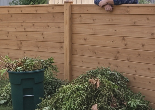 My Brother-in-Law Kept Dumping Waste over the Fence Into My Garden – I Taught Him a Lesson He’d Actually Smell Coming