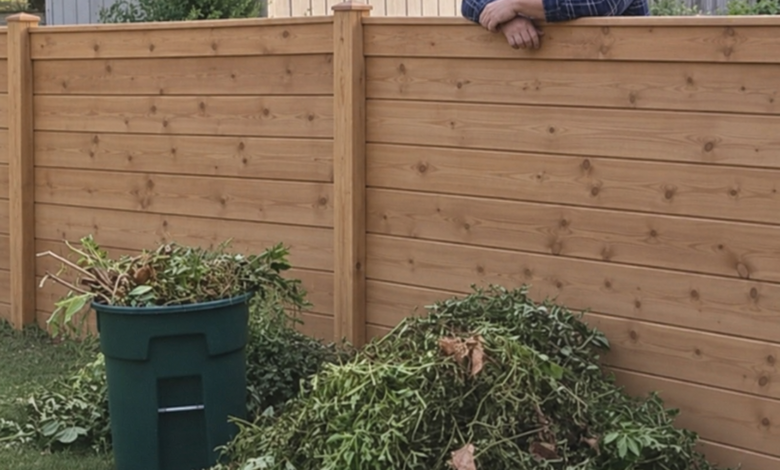 My Brother-in-Law Kept Dumping Waste over the Fence Into My Garden – I Taught Him a Lesson He’d Actually Smell Coming