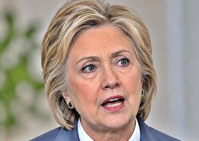Our thoughts and prayers are with Hillary Clinton