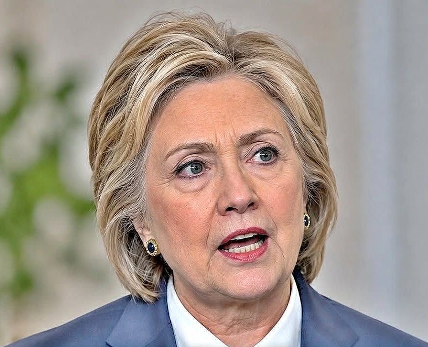 Our thoughts and prayers are with Hillary Clinton