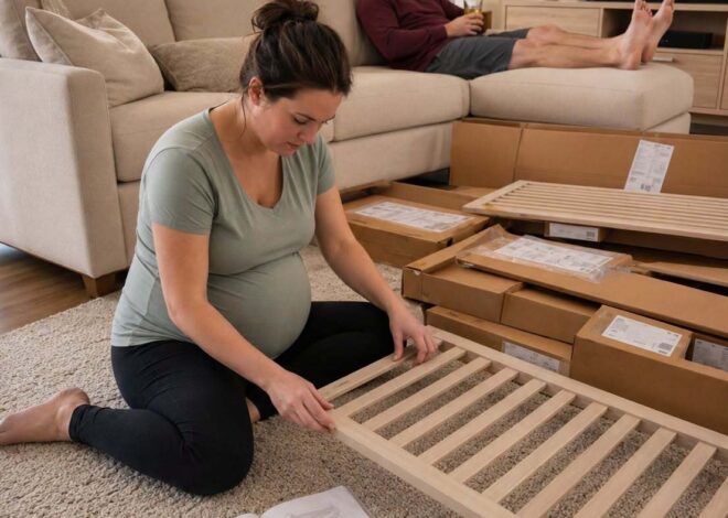When I Was 9 Months Pregnant, My Husband Refused to Help Me Assemble Our Baby’s Crib – His Grandpa Taught Him an Instant Lesson He’ll Never Forget