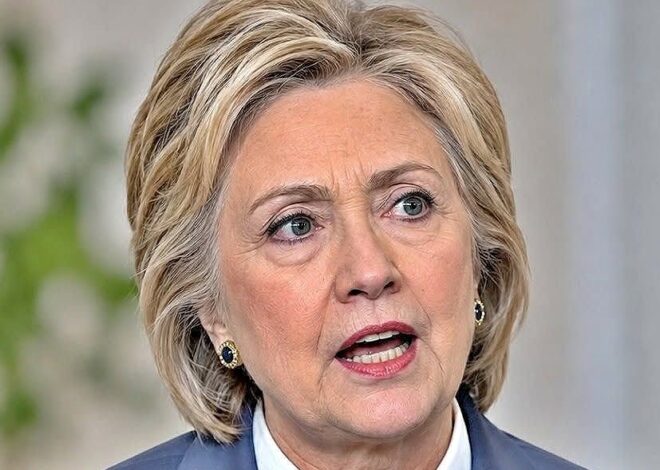 Our thoughts and prayers are with Hillary Clinton