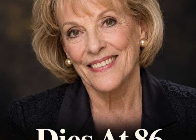 Leaving a Legacy of Television and Compassion Dies at 86