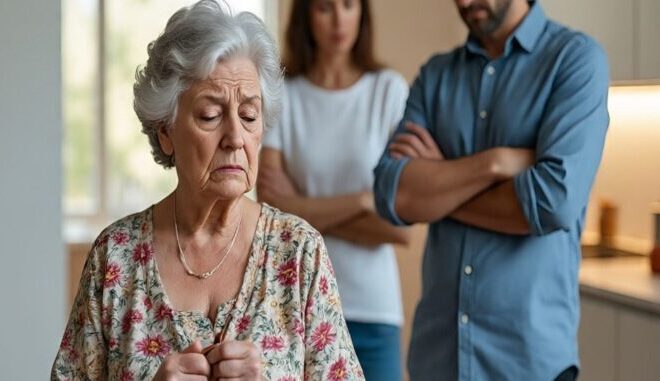 When I was 52 years old, I received a large sum of money. I was about to tell my son, but when I got to his bedroom door, I didn’t expect what I heard — they were talking about how they were going to get me kicked out.