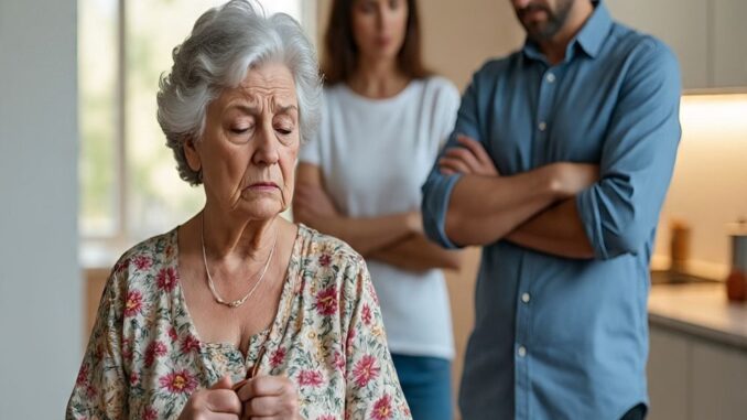 When I was 52 years old, I received a large sum of money. I was about to tell my son, but when I got to his bedroom door, I didn’t expect what I heard — they were talking about how they were going to get me kicked out.