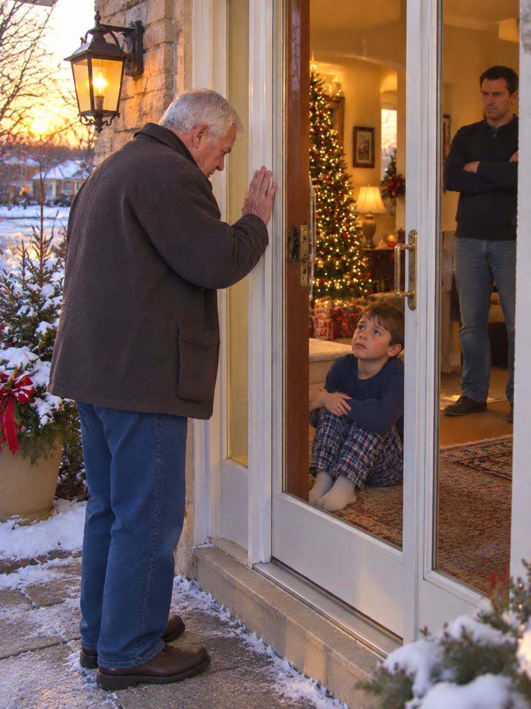 My Grandson Whispered, “Grandpa Joe, Don’t Come for Christmas” Then I Found Him Hidden on the Laundry-Room Floor