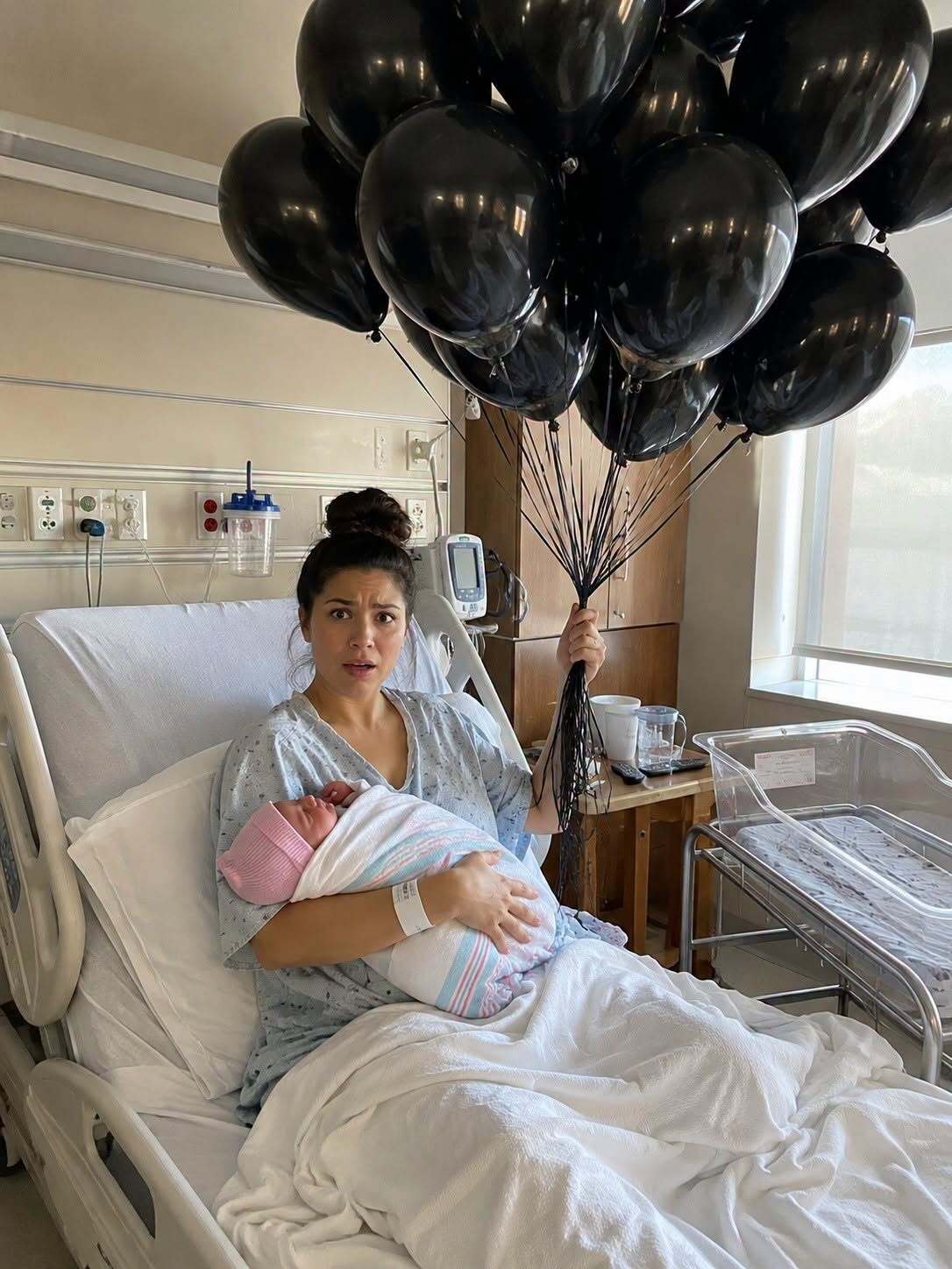 Someone Sent Me Black Balloons After I Gave Birth And The Gift Inside Left Me Speechless