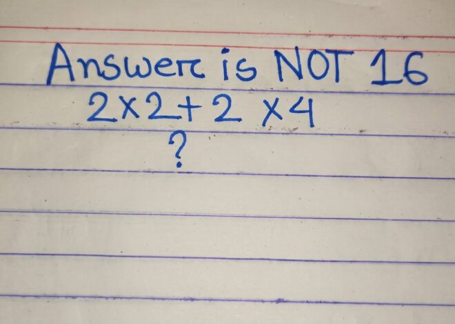 Math Puzzle: Is the Answer Really 16?