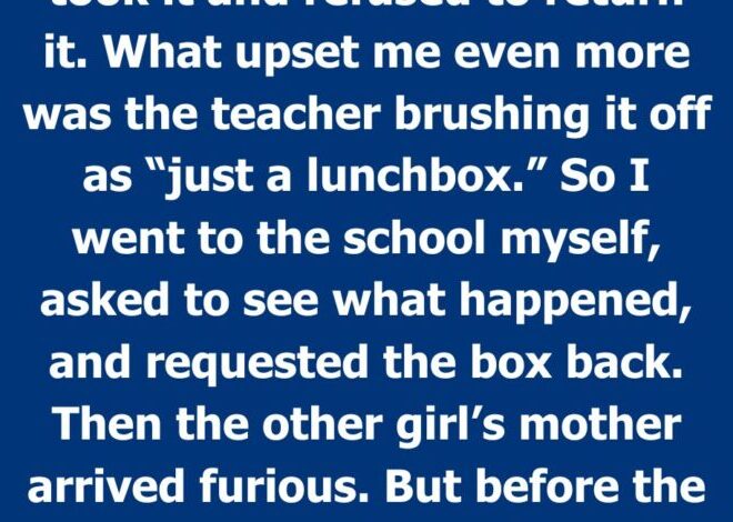 The Lunchbox That Exposed a Bigger Problem