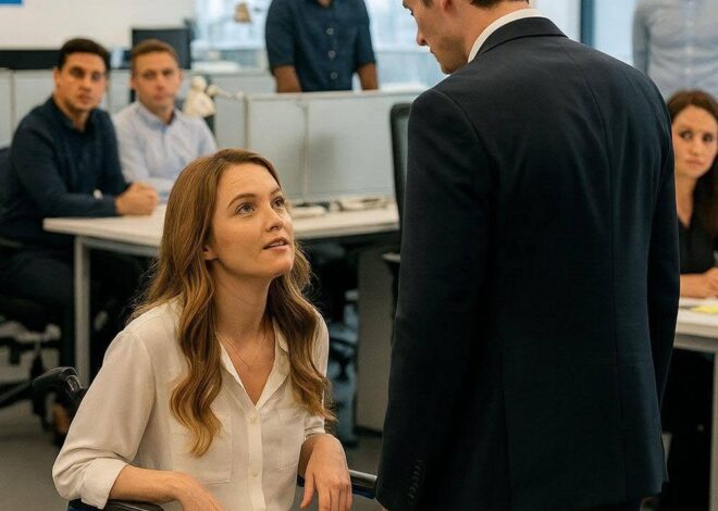 “I’ll marry the next woman who walks through that door,” the CEO declared confidently, but the moment he opened it, he gasped.